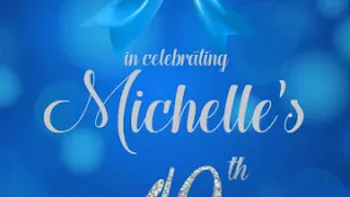 40th birt ay invitation example