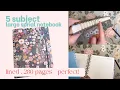 Honest review of Large Spiral Lined Notebooks 5 subjects