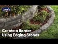 How to Create a Border Using Edging Stones Guide