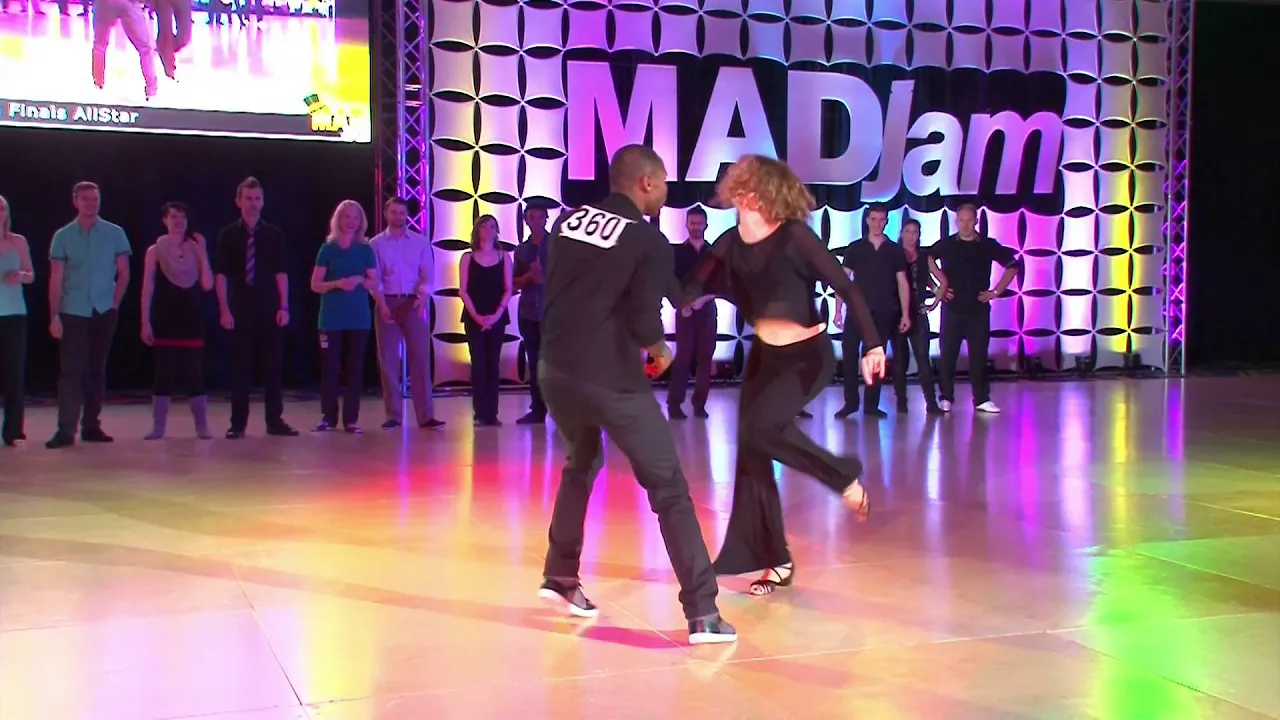 MADjam 2016 All Star Strictly Swing   Eric Byers & Ksenia Nomberg