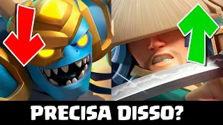ESSA MUDANÇA é o FIM do HERÓI MEGA SERVO NOVO BALANCEAMENTO de 18 CARTAS do CLASH ROYALE