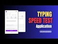 Typing Speed Test App in JavaScript Real-Time Accuracy Tracker