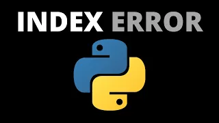 2021 How to Fix IndexError index list out of range in Python Python Tutorial
