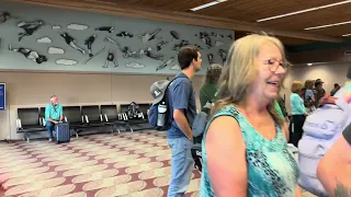 EUG Eugene Oregon Airport walk through 2024