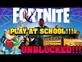 Fortnite Unblocked WTF How To Play Fortnite At School - UNBLOCKED GAMES