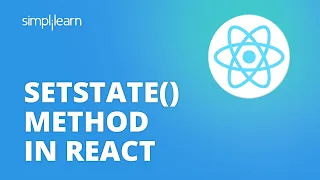 setState Method In React How setState Works ReactJS Tutorial For Beginners Simplilearn