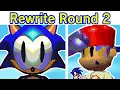 Download Lagu Friday Night Funkin' VS Rewrite - ROUND 2 - Sonic.EXE (FNF Mod) (Sonic/Lord X/Trinity Encore)