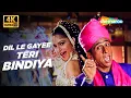 Lagu Full 4K Video: Dil Le Gayee Teri Bindiya | Vishwatma (1991) | Naseeruddin Shah, Sonam | Udit Narayan