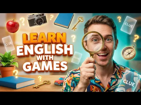 Aprende inglés by JUGARing! 15 Objects, 45 Clues! - Input comprensible (CI)