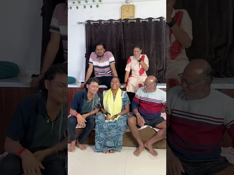 Family Challenge😱🤪😂Wait 4 End😂🤣🤭 #ananyabangale #ytshorts #challengevideo #familyvideo #comedy