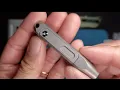 OKNIFE Otacle D1 EDC Titanium Multi-Bit Driver (My new on-the-go knife maintenance edc)