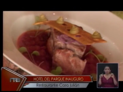 Hotel del parque inauguró restaurante Casa Julián