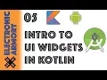 UI Widgets - Android Kotlin