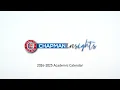 Chapman Insights 2024-2025 Academic Calendar