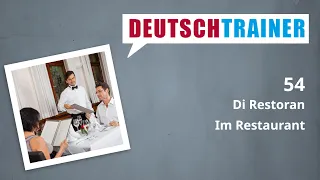 Bahasa Jerman untuk pemula (A1/A2) | Deutschtrainer: Di Restoran