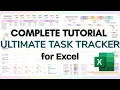 Complete Tutorial for the Ultimate Task Tracker Spreadsheet for Excel