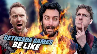 Bethesda games be like
