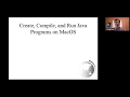 Daniel Liang Java Section 1 8 Compile and run Java Programs on Mac Console Terminal