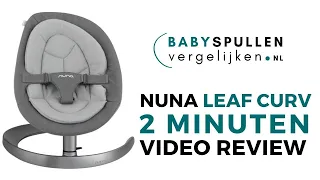 Nuna Leaf Curv wipstoel review nederlands