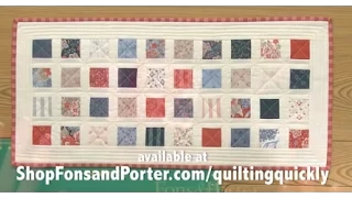 How To Make the Little Morsels Table Topper