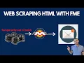 HTML Web Scraping with FME