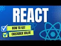 How to get multiple checkbox values in React js Darija