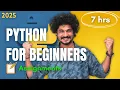 Python Full Course for Beginners 7 Hours - With Assignments Learn Python in One 2025