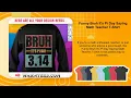 Funny Bruh It s Pi Day Saying Math Teacher T-Shirt