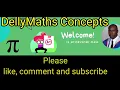 Algebra Completing the Square