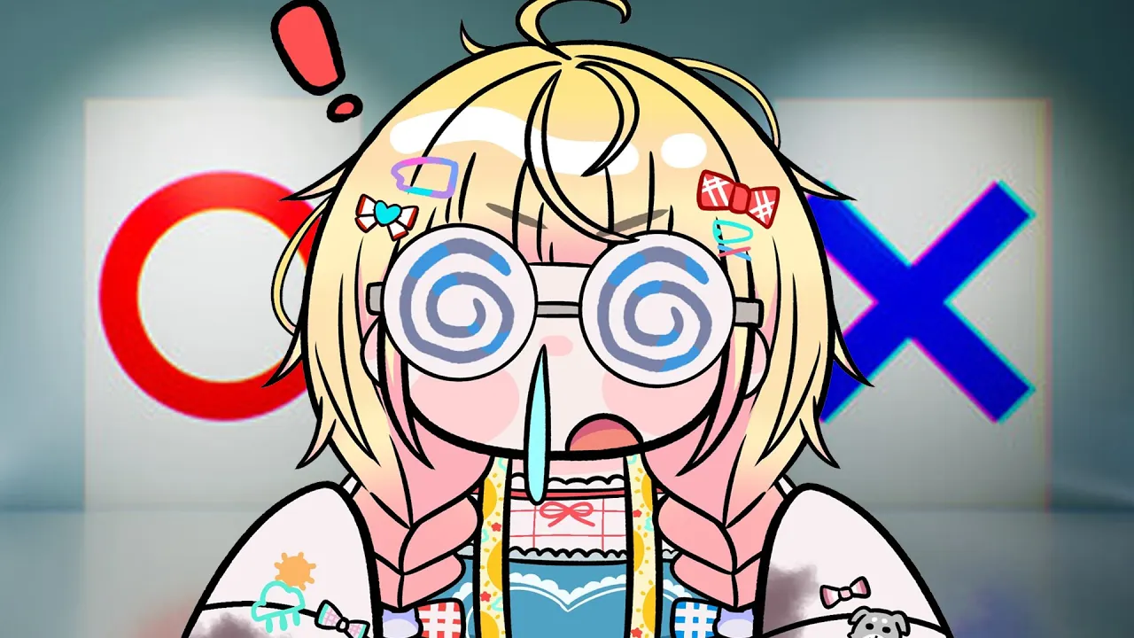 【AIが作ったマルバツクイズを10問連続正解するまで出られない部屋】1問1分で１０分で終了ﾄﾞﾔ【 桃鈴ねね / hololive 】