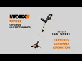 Worx WG163E Cordless Grass Trimmer - Factsheet