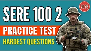 SERE 100 2 Pre Test Practice Quiz 15 Essential Questions Answers Explained