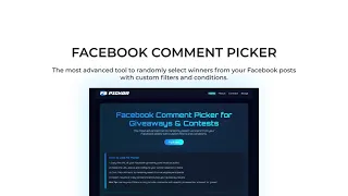 How to Pick a Random Facebook Comment Winner in 2026 Free FB Picker Tool Tutorial