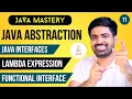 Java Abstraction Java Interfaces Functional Interface and Lambda expressions in Java in Hindi