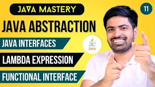 Java Abstraction Java Interfaces Functional Interface and Lambda expressions in Java in Hindi