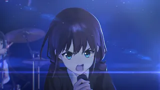 YouTube影片, 內容是少女樂團 吶喊吧 的 【Official Music Video】トゲナシトゲアリ「名もなき何もかも」 - アニメ「ガールズバンドクライ」