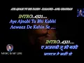 Download Lagu Aye Ajnabi Tu Bhi Kabhi Karaoke With Scrolling Lyrics Eng. \u0026 हिंदी