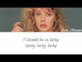 Kylie Minogue - I Should Be So Lucky (Lyric Video)