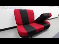 How to Split your Split Bench Seat Cover with Mesh Cloth for Cars Truck and SUV - FH Group