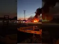 Fiery crash close I - in Racine County