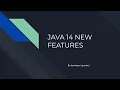 1 Java 14 New Features Developer s Gurukul