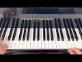 Bb B Flat Melodic Minor Scale - Two Octaves