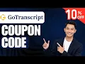 Gotranscript Coupon Code - crafto Get 10 Discount On All Subscription Plans