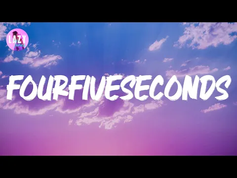 Download MP3 Rihanna - FourFiveSeconds | Lyric video