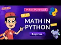 Python Math Operators Part-1 Add Subtract Multiply Divide Ep 07