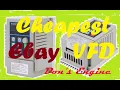 I bought the cheapest VFD on Ebay Wire it Program it Test it