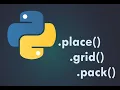 Python - pack place grid mit Beispielen