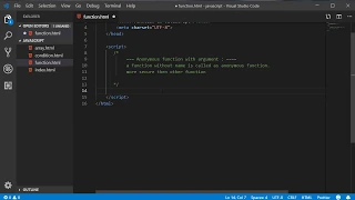 49 anonymous function with arguments in javascript