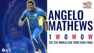 full straight not quick angelo mathews does the job t20wc 2009 semi final