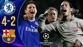 Chelsea Vs Barcelona 4 2 UCL Round Of 16 2nd Leg 2005 